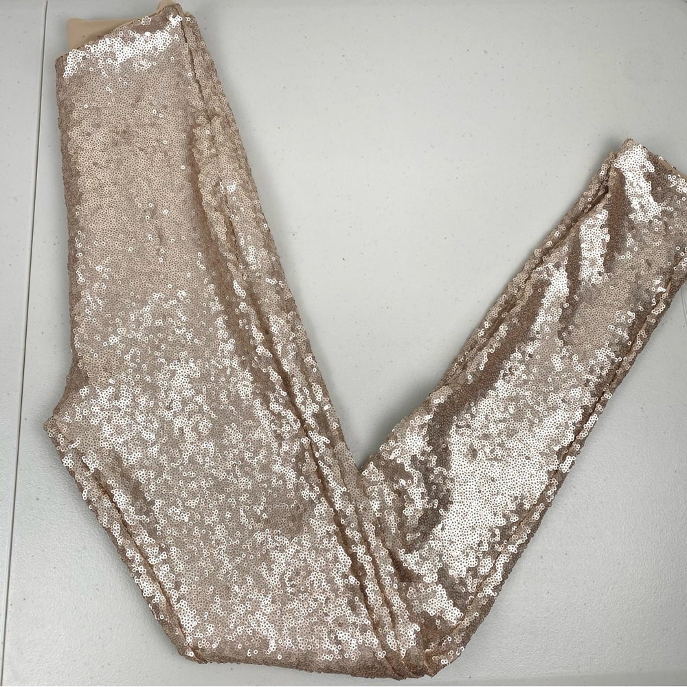 Commando Sequin Leggings in Champagne